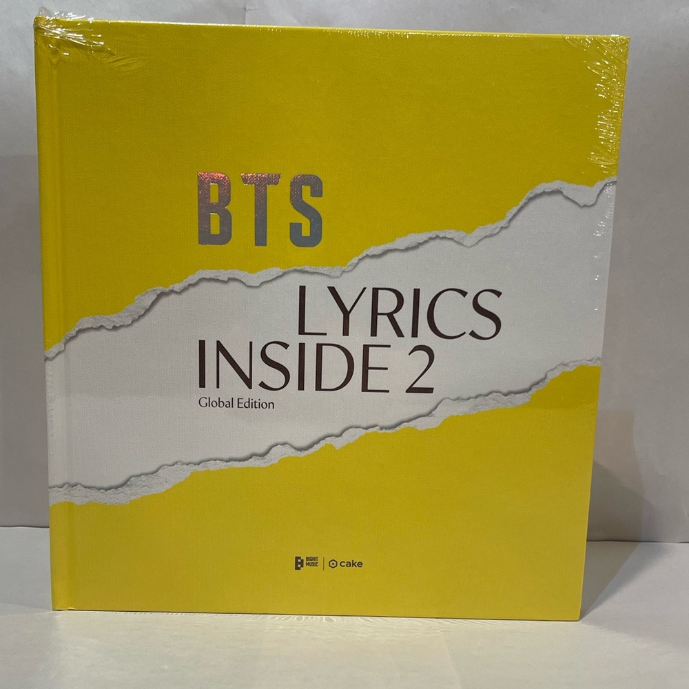 BTS Lyrics Inside 2 Global Edition Book